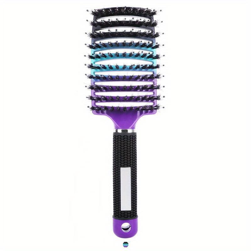 Bristle Nylon Hair Brush Girls Hair Scalp Massage Comb Women Wet Curly Detangle Hair Brush for Salon Hairdressing Styling Tool