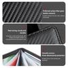 For Ford Car Driver License Cover Carbon Fiber Anti-Fur Car Driving Documents Fiesta Ranger Mondeo Escape Ecosport Fusion