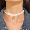 Snowflakes Christmas Tree Bells Velvets Collar Necklace Christmas Clavicle Chain