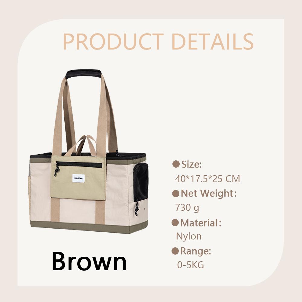 

Leisure Pet Single Shoulder Bag Outdoor Cat Breathable Portable Bag Outgoing Carrier Bag Travel Backpack For Cats Accessory