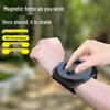 Adjustable Sports Armband with Magnetic Phone Holder for Outdoor Activities