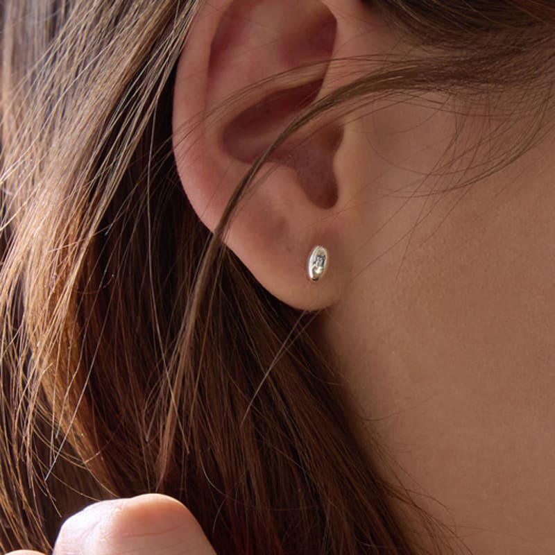 PAIGEFLYNN JEWELRY [925 Silver] Long Grain Earrings