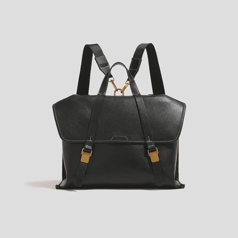 2024 Высококачественный ретро-рюкзак-портфель Большая вместительная сумка для поездок на работу и ноутбука 4447₽