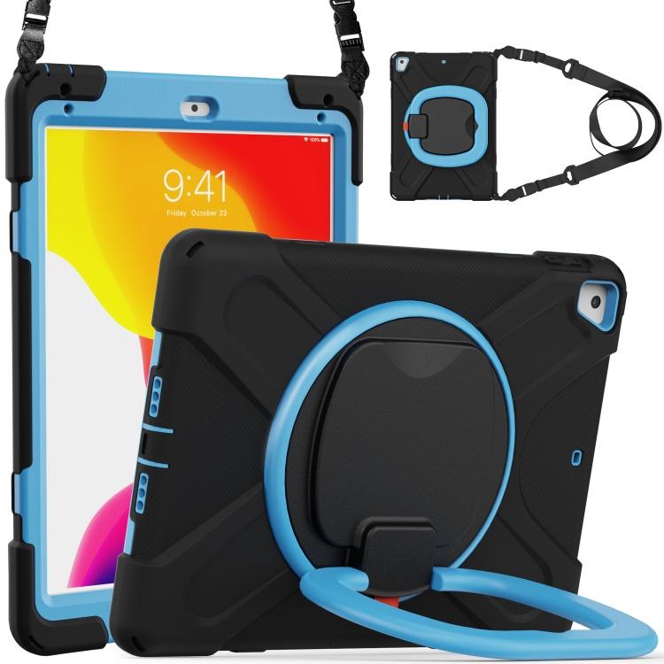 Heavy Duty Tablet Case for iPad 9.7 Inch 2017/2018/Air 2/Pro 9.7 Inch Built-in Screen Protector With Folding Handle Grip