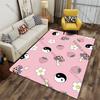 Whimsical Playful Nature Icons Carpet Yoga Living Room Room Decor Children's Crawling Mat Doormat Area Rug Games Mat