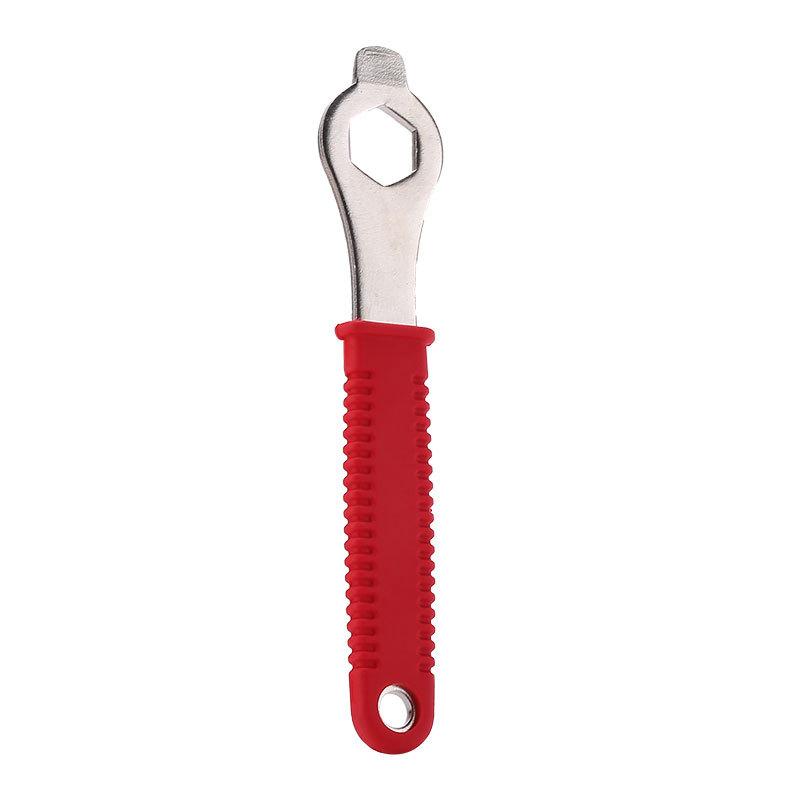 Dismantling the central axle teeth disc, flywheel, bicycle, mountain bike tool, chain cutter, hexagonal wrench, spoke wrench bracket