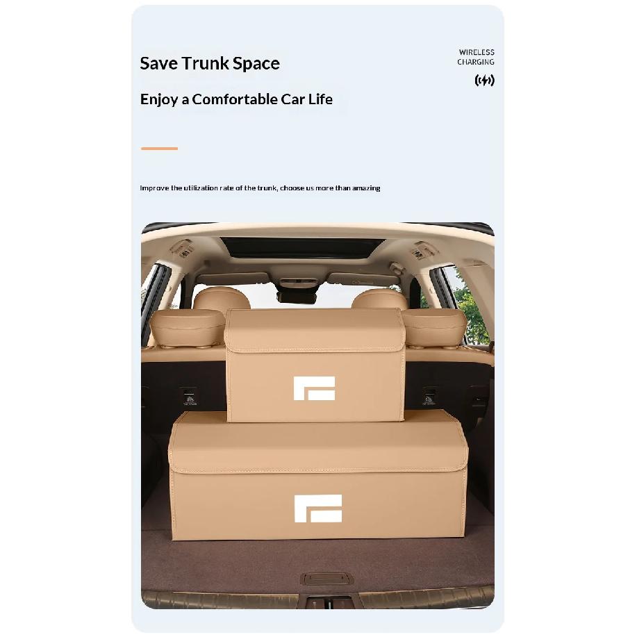 Suitable for ROX 01 Rox ADAMAS Car Trunk Storage Box Folding Storage Box Large Capacity Storage Box