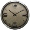 12-inch Stainless Steel Wall Clock, Aluminum Clock, Creative and Fashionable Living Room Wall Clock, Export Quartz Clock
