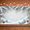Holiday Background Snowflake Pattern Winter Backdrop Christmas Banner Anise Star Xmas Display For Christmas Party Winter Holiday