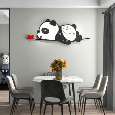 Kreative Wohnzimmer Wanduhr einfache moderne Wohndekoration Uhr Wandbehang übergroße personalisierte Mode Kunst Uhr