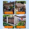 Outdoor Shade Cloth Practical Mesh Cover With Grommets For Garden Pergolas Plant Freeze Protections And Sunblocks