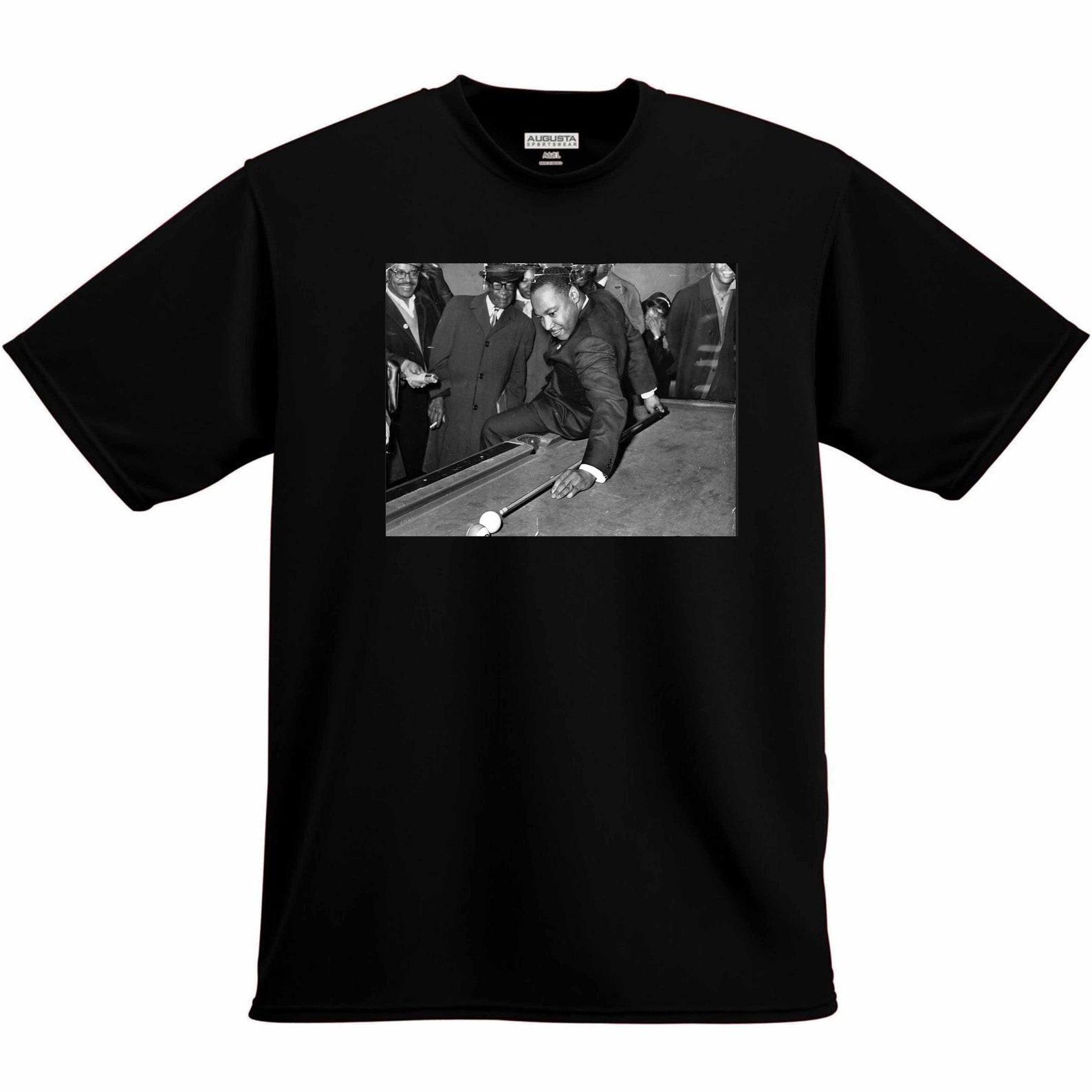 Martin Luther King Jr Pool Table T-Shirt L