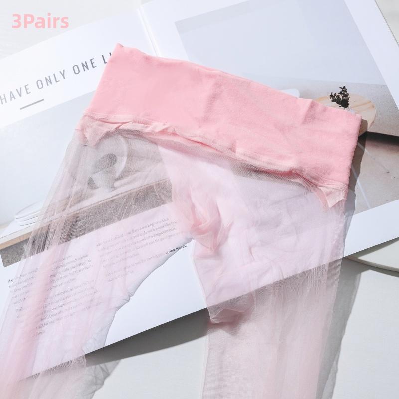1D Transparente Strumpfhose Damen Nahtlose Strumpfhose Ultra-Dünne Nylonstrumpfhose Durchsichtig Bis Zum Zeh Strümpfe Damen Sexy Strumpfhose Niedrige Taille
