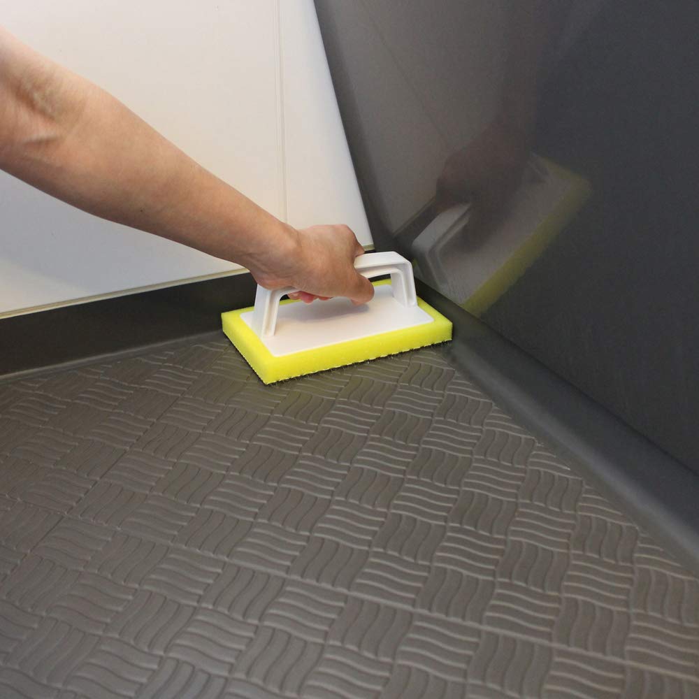 Azuma Industrial Badezimmer-Bodenbürste Sporo G, zur Reinigung von Badezimmerböden, Azuma Bürste BT751