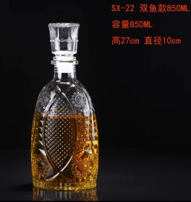 Design Innovativo Multi Stili Barware Bicchiere da Vino Bottiglia 250-1000ml Vetro Senza Piombo Caraffe per Whiskey per Liquori Scotch Bourbon
