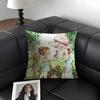 Art Sarah Kay Swing Girl Cushion Cover Natural Linen Organic Fabric DoubleSided Printing Sofa Home Decor Gift Pillow Case