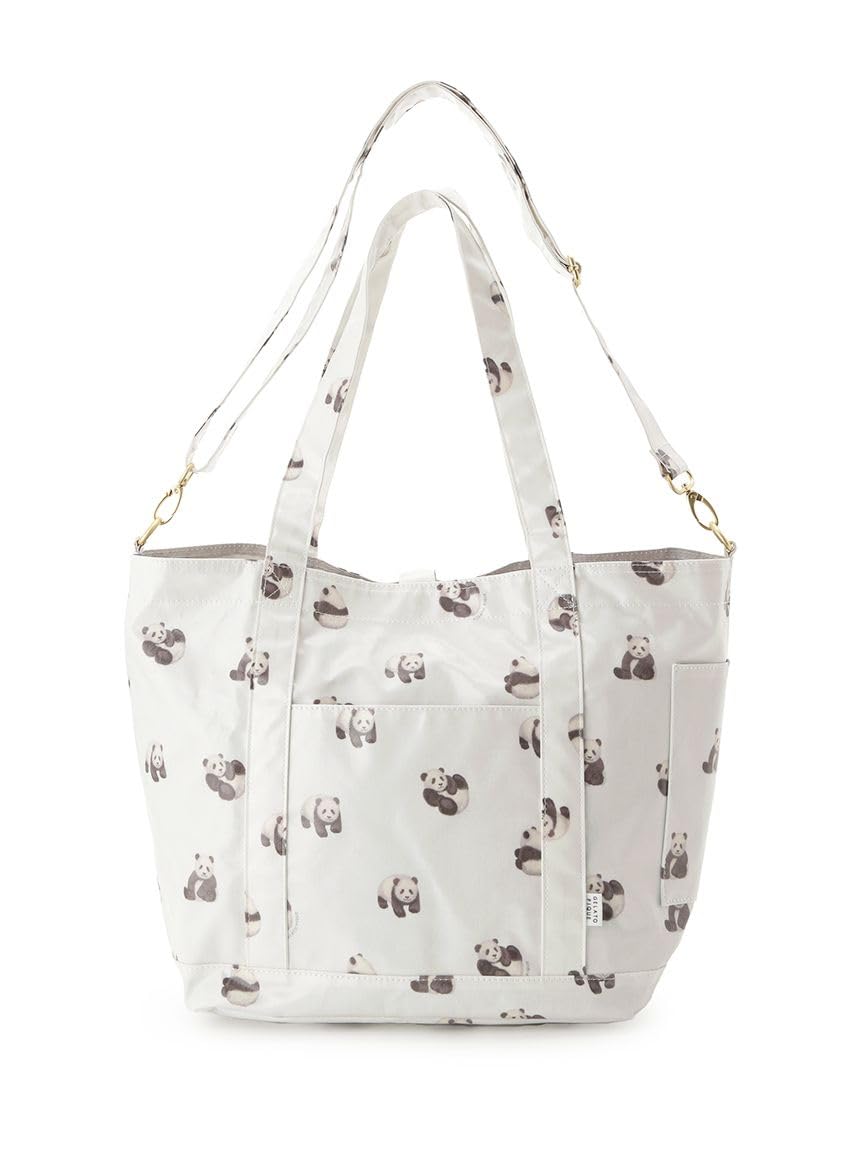 

Panda Pattern Mom Bag PWGB235541 OWHT [Gelato Pique] Women s