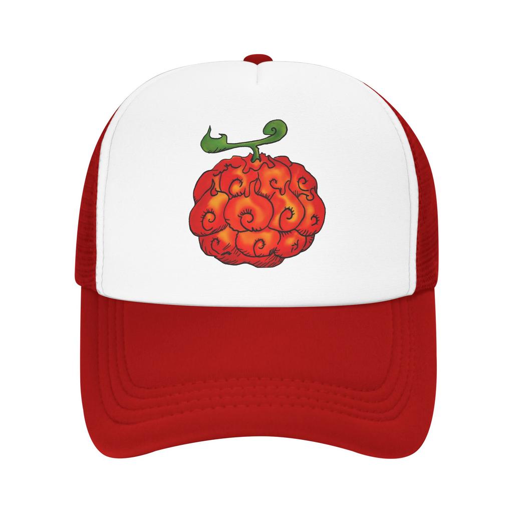 Robin Devil Fruit Hana Hana No Mi Mesh Baseball Cap Adult Vintage Trucker Hat onepieces Adjustable Polyester Snapback Caps