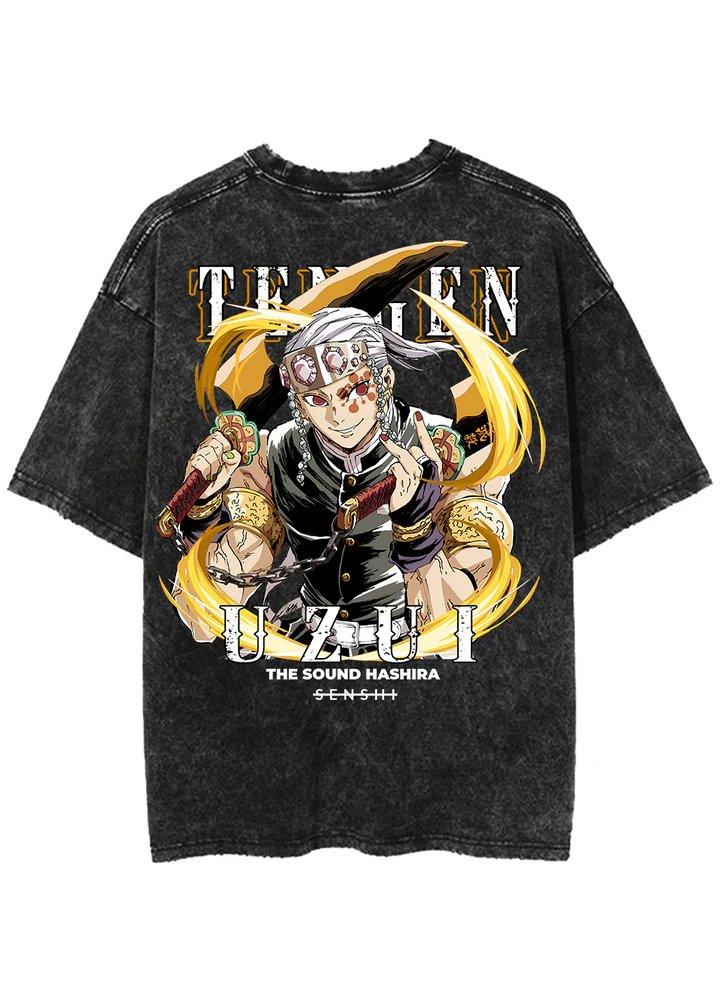 Demon Slayer Tanjiro Anime Vintage T Shirt Men Women Cotton Short Sleeve Casual Tops Graphic Tee Streetwear Cosplay Fashion 2026