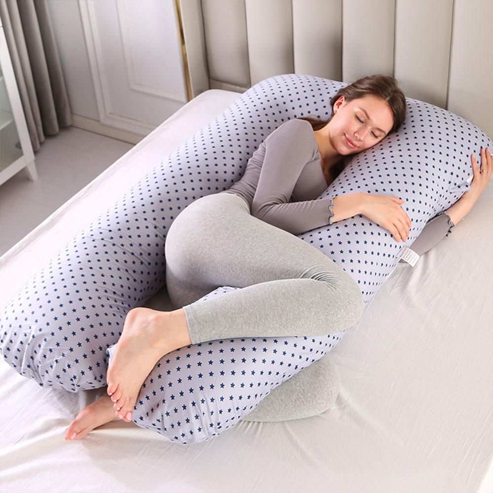 Bed Linings U-Shaped Pillow For Pregnant Women Is Suitable For Lying On The Side Removable And Washable Siesta Cushio Waist Body