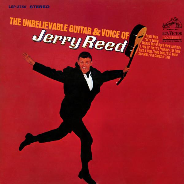

LP Record JERRY REED - The Unbelievable Guitar & Voice Of LSP3756 RCA Victor 1971 US Folk Used