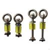 2 Pieces Eye Bolt Roof Rack T Bolts Heavy Duty Stainless Steel for Ropes Anchoring Hooks