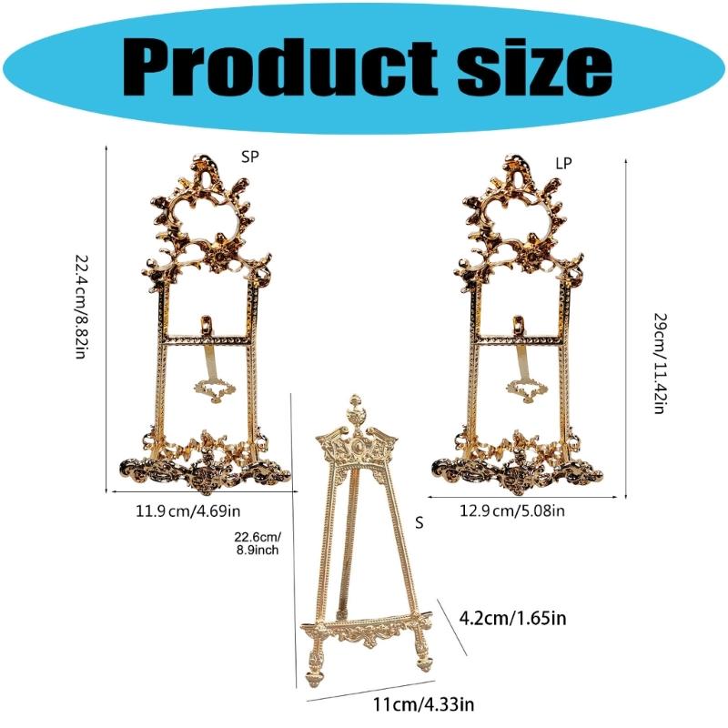 Adjustable Height Professional Alloy Easel Display Stand Light Weight Portable Photo Display Stand for Artist Painting
