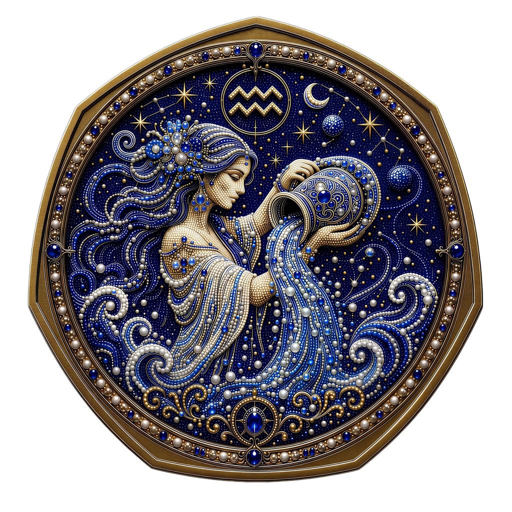 Zodiacal Seven-Sided Commemorative Coin