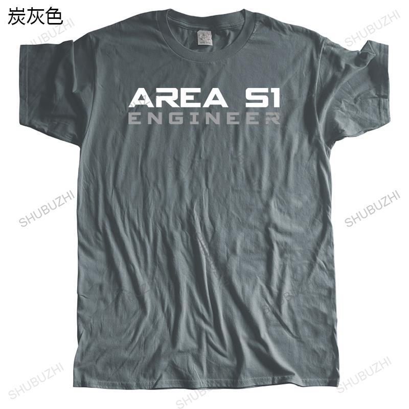 Homme Brand T Shirt Summer Unisex Fashion TShirt Area S1 Engineer Bigger Size Loose Casual Style Printed TeeShirt Male Tops