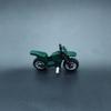 Зелений Мотокрос Мотоцикл Міні Фігурки Військові Аксесуари Транспортне Обладнання Будівельні Блоки Цегла Навчальні Іграшки