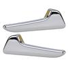 1 Pair Front Chrome Ide Interior Door Handle Fit for Mercedes-Benz A-Class W169 B-Class W245