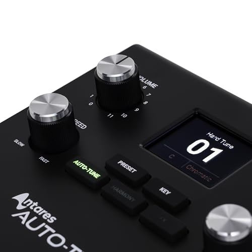 HeadRush VX5 Vocal Effects Pedal with Antares AutoTune, Real-Time Pitch Correction for Vocalists, Vocal Harmony, Guitar and Mic Inputs, and Audio Inte