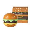 Hamburger Night Light with Pencil Sharpener: Rechargeable Mini Desk Lamp for Children