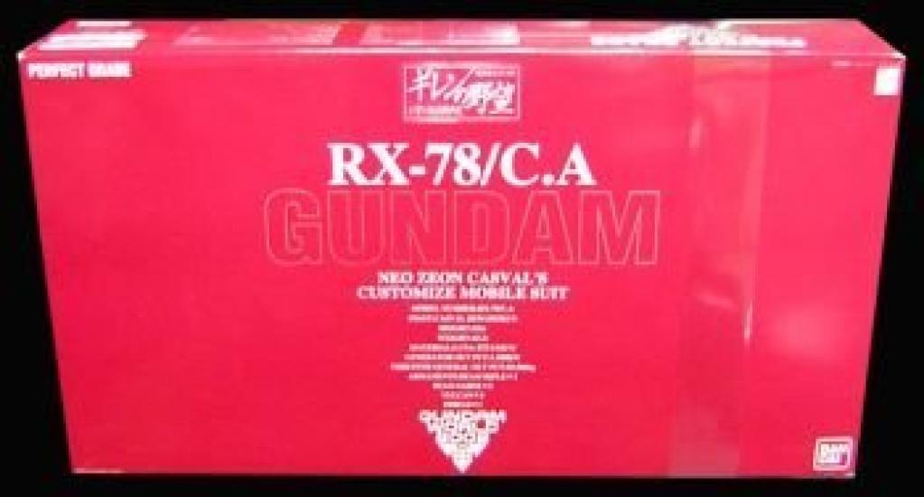 

2002 PG Custom Gundam Extra Finish [C3 Limited] 1/60 Casval s Ver. {Plastic Model}