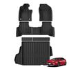 LUCKEASY for Toyota Prius 5th Gen XW60 60 Series 2023-2026 (not Fit Prime) Car Floor Mats Trunk Pad TPE 3D Foot Mat Accessories