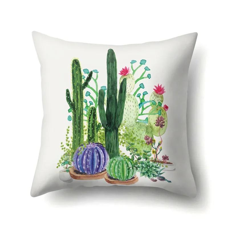 Colorful Printed Pattern Cushion Cover For Modern Home Living Room Sofa Decoration Washable Pillowcase