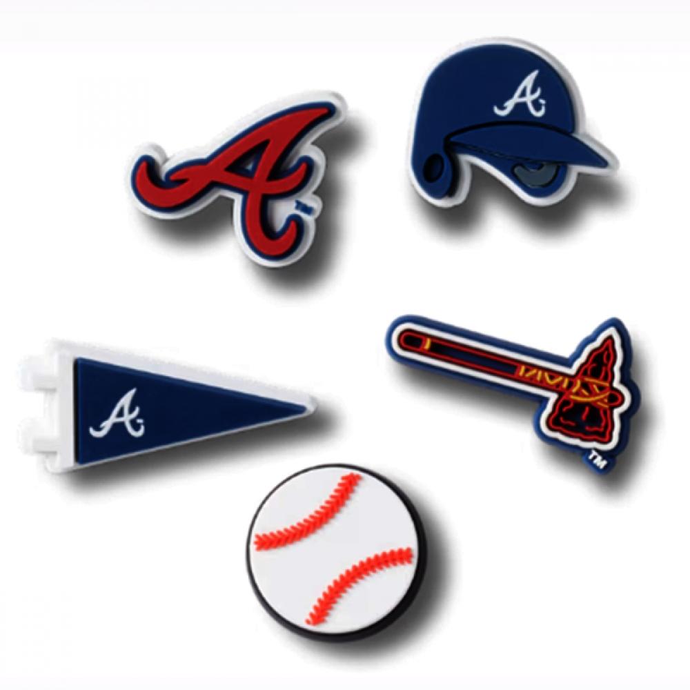 Crocs Mlb Atlanta Braves Jibbitz 10012710 FREE