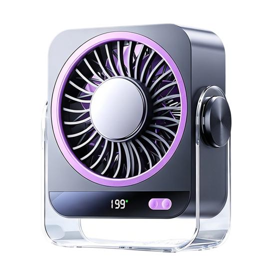Portable Desktop Fan 360-degree Personal Fan Tilt Quiet 3