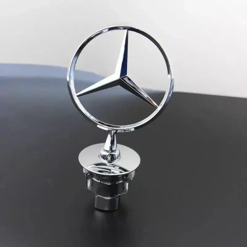 Zinc Alloy Car Front Hood Emblem Badge Accessories For Mercedes Benz AMG W213 W223 W240 W212 W222 W221 W211 W220 W210 W207 W140 PP8