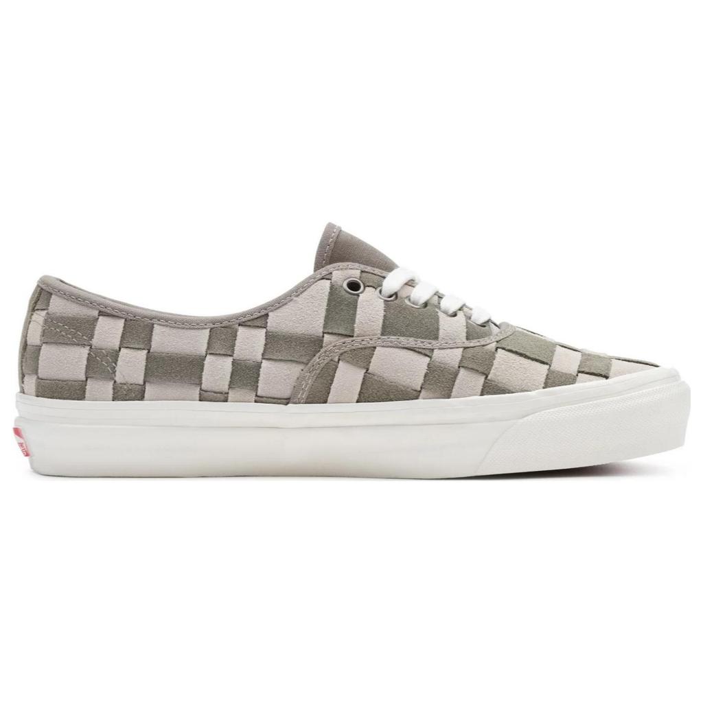Authentic Vans 44 Dx 'Woven Check - Brown Khaki' VN0A4BVYBKL