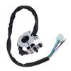 Motorcycle Handlebar Switch Motorcycle Horn Switch Turn Signal Horn Light Left Switch Aluminum Material
