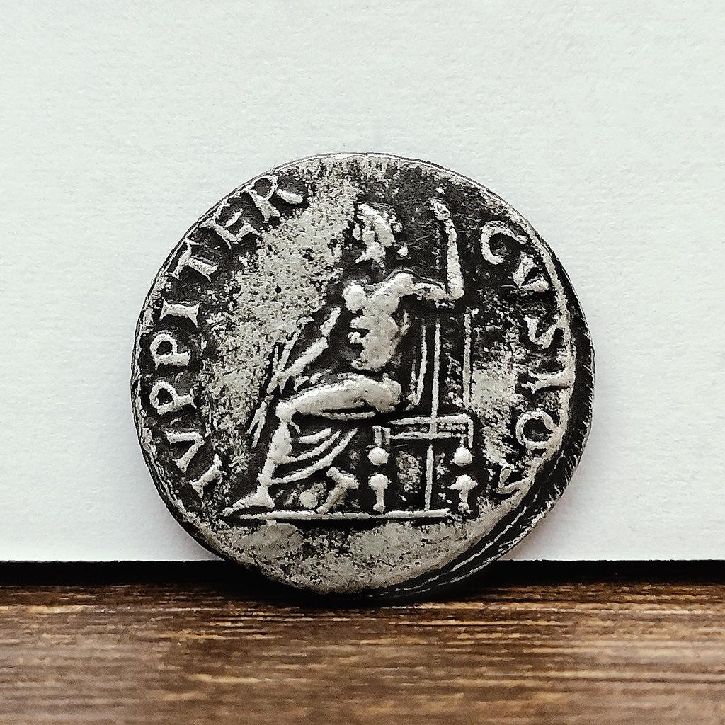 Roman Jupiter, Sun Apollo, Ancient Greece, Silver Coins, Retro, Coins, Christmas Gift, Stocking Stuffers