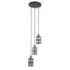 Hänglampa MENFI PND-44236-3-BK-GD Italux
