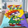 Cartoon R-Rugrats Duvet Cover Children Bedding Set Bedroom Decoration Adult Boy Girl Children Gift