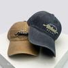 And Women Korean Style Ins 3D Letter Print Embroidery Baseball Caps Sun Protection Vintage All-Match Casual Peaked Hats College Style Fashion