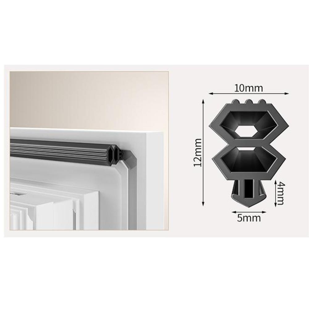 Window Seal Strip Winter TPE Sealing Strips For Doors Window Windproof Draft Stopper Tape Door Gap Insulation Noise Seal Strip