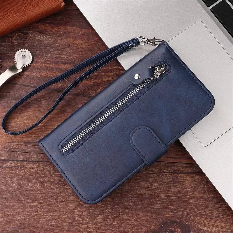 Xiami 15 Pro Case For Xiaomi 15 Pro Cover Protect Coque For Xiaomi Mi 15 Pro Luxury Zipper Cases Leather Phone Wallet Flip Funda