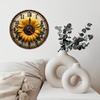 Secure Packaging 25x25cm Wood Wall Clock To Prevent Transit Damage
