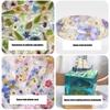 2 Bottles Practical Clear Epoxy Resin Art Supplies for Nighttime Craft Quick Curing Yellowing Formula Decoration