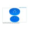 100-hole Drill Bit Organizers Case 360 Degree Rotating Drill Bit Storage Box